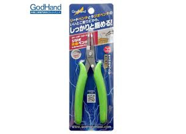 Gamers Guild AZ GodHand Godhand: GH-LDP-140-M - Le-Dio Bent Nose Pliers God Hand