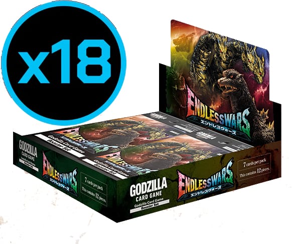 Godzilla TCG: Booster Set #4 Endless Wars Display Case (Pre-Order)