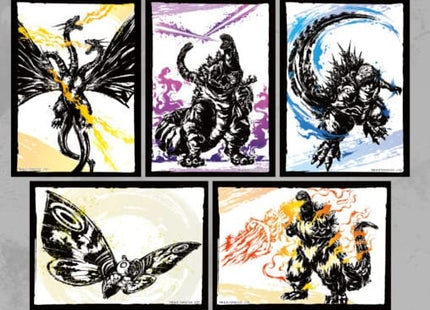 Gamers Guild AZ Godzilla TCG Godzilla TCG: Sleeve & Card Set - Ink-Brushed Monster Rampage (Pre-Order) YY Card World