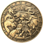 Gamers Guild AZ Goliath Coins Goliath Coins: Dice Coin D12 Battle Scene - Black Friday Discontinue