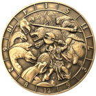 Gamers Guild AZ Goliath Coins Goliath Coins: Dice Coin D12 Battle Scene Quartermaster Direct