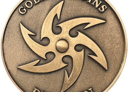 Gamers Guild AZ Goliath Coins Goliath Coins: Dice Coin D20 Lawful Gold Dragon Quartermaster Direct