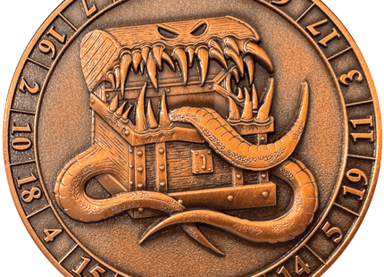 Gamers Guild AZ Goliath Coins Goliath Coins: Dice Coin D20 Mimic Quartermaster Direct