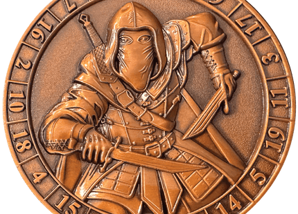 Gamers Guild AZ Goliath Coins Goliath Coins: Dice Coin D20 Rogue Quartermaster Direct