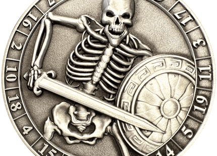 Gamers Guild AZ Goliath Coins Goliath Coins: Dice Coin D20 Skeleton Quartermaster Direct