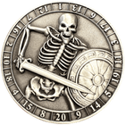 Gamers Guild AZ Goliath Coins Goliath Coins: Dice Coin D20 Skeleton Quartermaster Direct