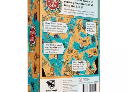 Gamers Guild AZ Good Games Publishing Land vs Sea: Uncharted Expansion (Pre-Order) GTS