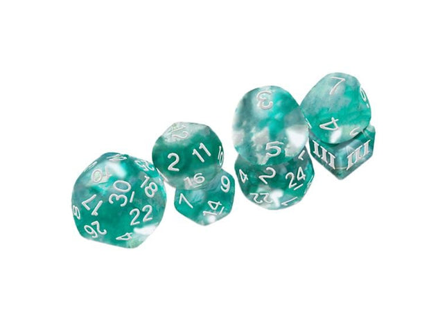 Gamers Guild AZ Goodman Games 7-set: Dungeon Crawl Classics: Funky Thracian Azure Swirl (Pre-Order) ACD Distribution