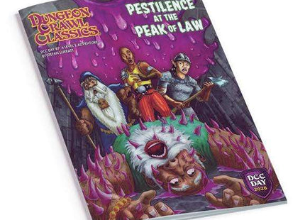 Gamers Guild AZ Goodman Games Dungeon Crawl Classics: Pestilence At The Peak of Law (DCC Day 2026) ACD Distribution