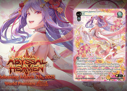Gamers Guild AZ Grand Archive TCG Grand Archive TCG: Abyssal Heaven- Diao Chan, Idyll Corsage Re:Collection (Pre-Order) Booster Pack