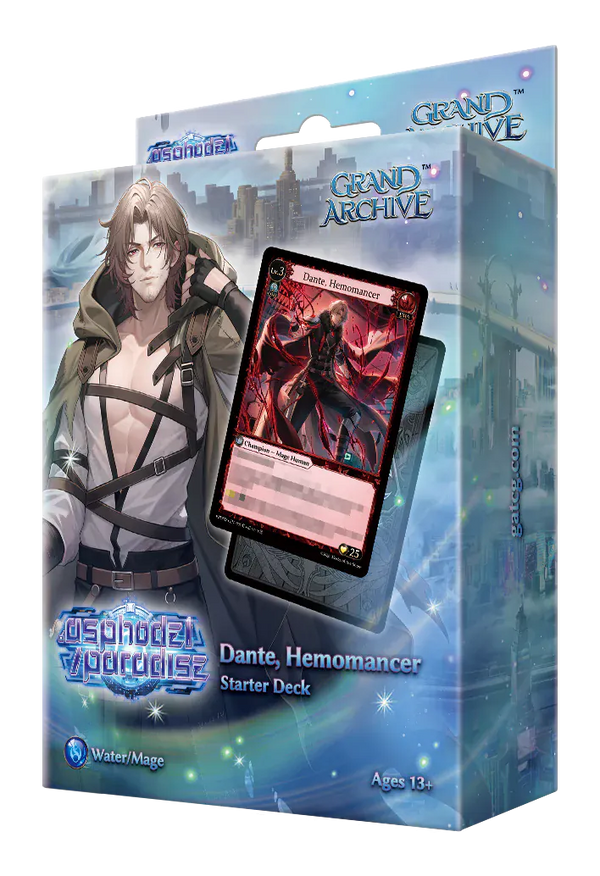 Grand Archive TCG: Dante, Hemomancer Starter Deck – Gamers Guild AZ