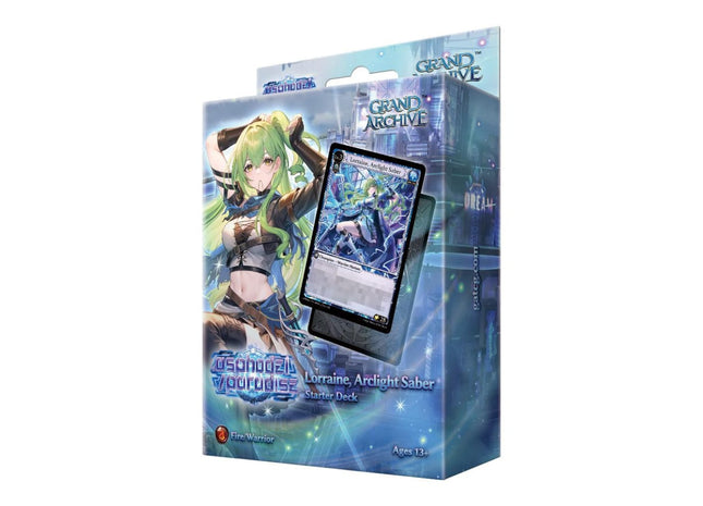 Gamers Guild AZ Grand Archive TCG Grand Archive TCG: Lorraine, Arclight Saber Starter Deck (Pre-Order) Southern Hobby