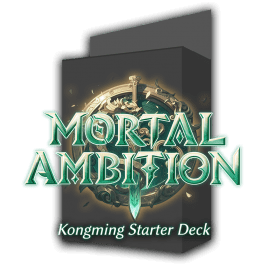 Gamers Guild AZ Grand Archive TCG Grand Archive TCG - Mortal Ambition - Kongming Starter Deck - Street Date: 10/11/2024 - ORDER DUE BY: 07/03/2024 - LIMIT 2 DISPLAYS - Price: $12.37 Southern Hobby