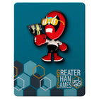 Gamers Guild AZ Greater Than Games Crime Scene Tamperer: Dangeresque Pin (Pre-Order) ACD Distribution