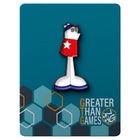 Gamers Guild AZ Greater Than Games Crime Scene Tamperer: Dangeresque Too Pin (Pre-Order) ACD Distribution