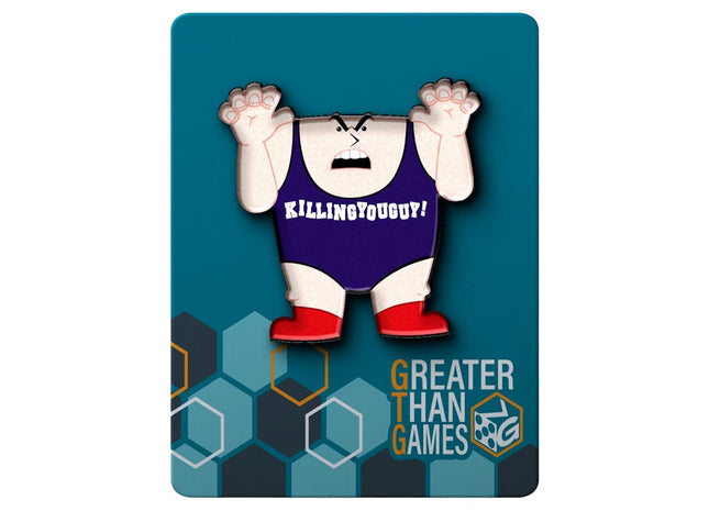 Gamers Guild AZ Greater Than Games Crime Scene Tamperer: Killingyouguy Pin (Pre-Order) ACD Distribution