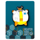 Gamers Guild AZ Greater Than Games Crime Scene Tamperer: Professor Experimento Pin (Pre-Order) ACD Distribution
