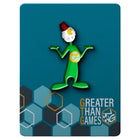 Gamers Guild AZ Greater Than Games Crime Scene Tamperer: Renaldo Pin (Pre-Order) ACD Distribution