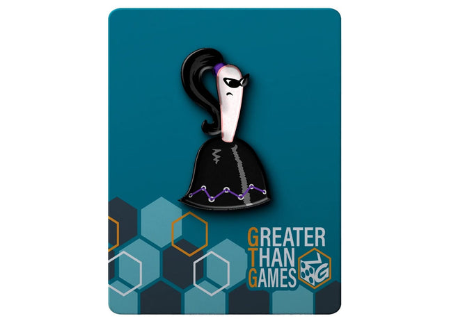 Gamers Guild AZ Greater Than Games Crime Scene Tamperer: Sultry Buttons Pin (Pre-Order) ACD Distribution