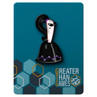 Gamers Guild AZ Greater Than Games Crime Scene Tamperer: Sultry Buttons Pin (Pre-Order) ACD Distribution