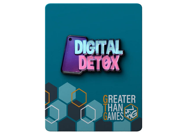Gamers Guild AZ Greater Than Games Digital Detox Pin (Pre-Order) ACD Distribution