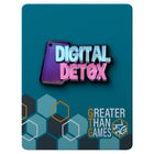 Gamers Guild AZ Greater Than Games Digital Detox Pin (Pre-Order) ACD Distribution