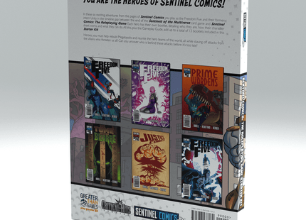 Gamers Guild AZ Greater Than Games Sentinel Comics: RPG Starter Kit (2nd Edition) (Pre-Order) AGD