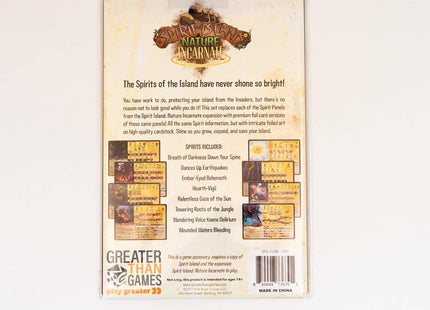 Gamers Guild AZ Greater Than Games Spirit Island: Nature Incarnate - Foil Panels GTS