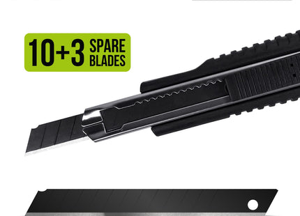 Gamers Guild AZ Green Stuff World Black Hobby Knife + 10 Black Spare Blades Green Stuff World