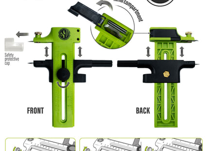 Gamers Guild AZ Green Stuff World Compass Cutter Green Stuff World