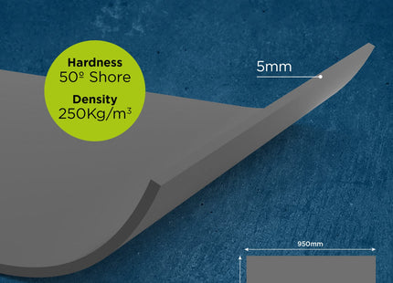 Gamers Guild AZ Green Stuff World EVA Foam: Cosplay - High Density Dark Grey (5mm) Green Stuff World