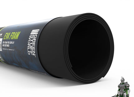 Gamers Guild AZ Green Stuff World EVA Foam: Cosplay - Medium Density Black (2mm) Green Stuff World