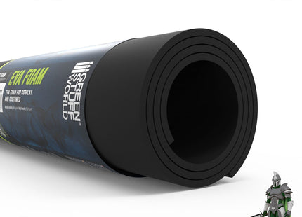 Gamers Guild AZ Green Stuff World EVA Foam: Cosplay - Medium Density Black (5mm) Green Stuff World