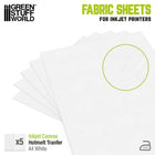 Gamers Guild AZ Green Stuff World Inkjet Cotton Hotmelt Fabric Sheet Green Stuff World
