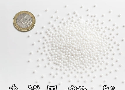Gamers Guild AZ Green Stuff World Moldable Thermoplastic Beads: White (100g) Green Stuff World