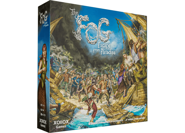 Gamers Guild AZ GRINDSTONE GAMES & DRAGON EGG GAMES The FOG: Escape from Paradise - Standard Edition (Pre-Order) Quartermaster Direct