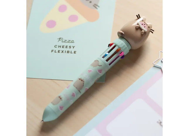 Gamers Guild AZ Grupo Erik USA Pusheen - 10 in 1 Ballpoint Pen with 3D Topper Faire
