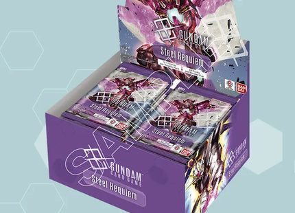Gamers Guild AZ Gundam Card Game Gundam Card Game: [GD03] Steel Requiem - Booster Display (Pre-Order) Southern Hobby