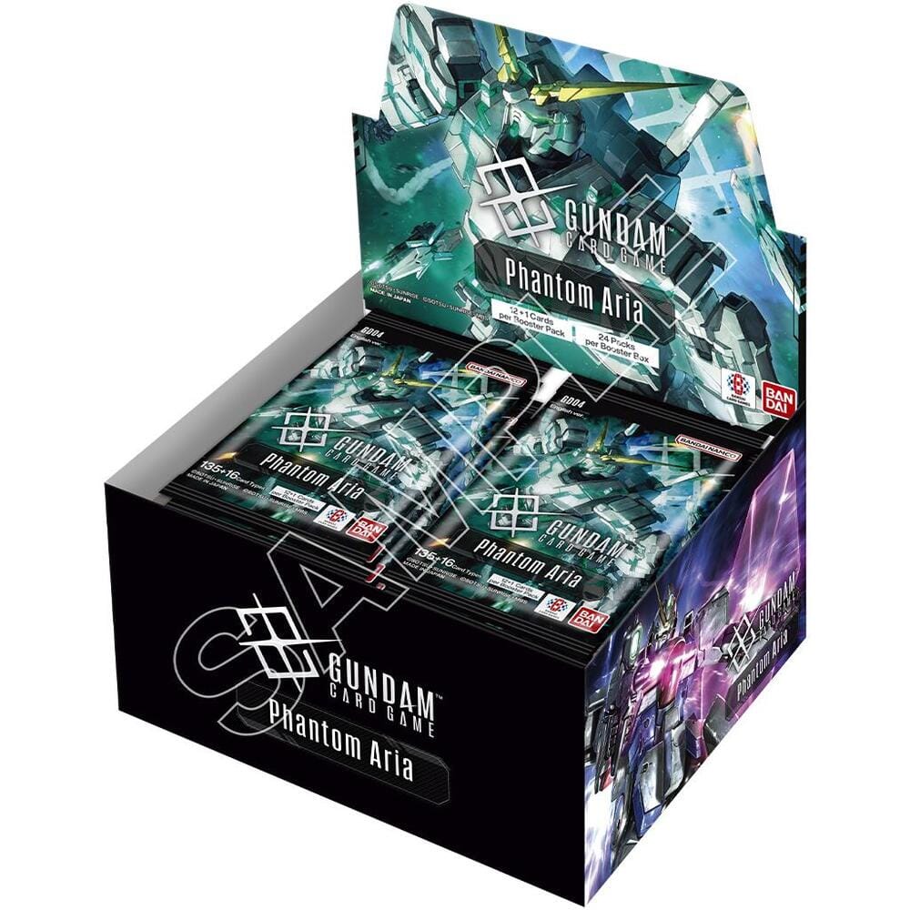 gundam card game booster box preorder GD04 Phantom Aria now with even more cards to enhance your gameplay PRE-ORDER NOW! Secure your