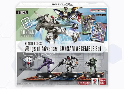 Gamers Guild AZ Gundam Card Game Gundam Card Game: Gundam Assemble Starter Set [ST02A] Wings Of Advance (Pre-Order) GTS