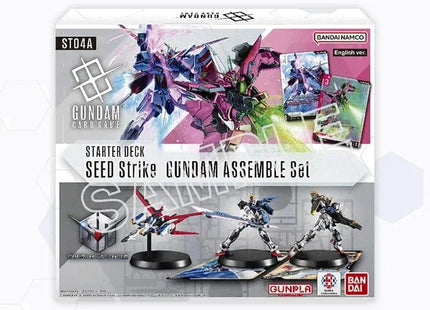 Gamers Guild AZ Gundam Card Game Gundam Card Game: Gundam Assemble Starter Set [ST04A] SEED Strike (Pre-Order) GTS