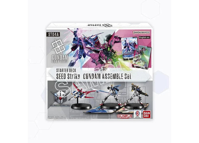 Gamers Guild AZ Gundam Card Game Gundam Card Game: Gundam Assemble Starter Set [ST04A] SEED Strike (Pre-Order) GTS