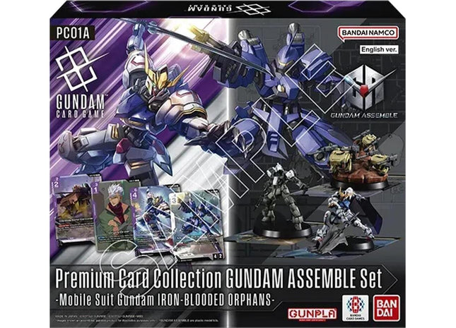 Gamers Guild AZ Gundam Card Game Gundam Card Game: [PC01A] Gundam Assemble Premium Collection Set Iron-Blooded Orphans Booster Pack