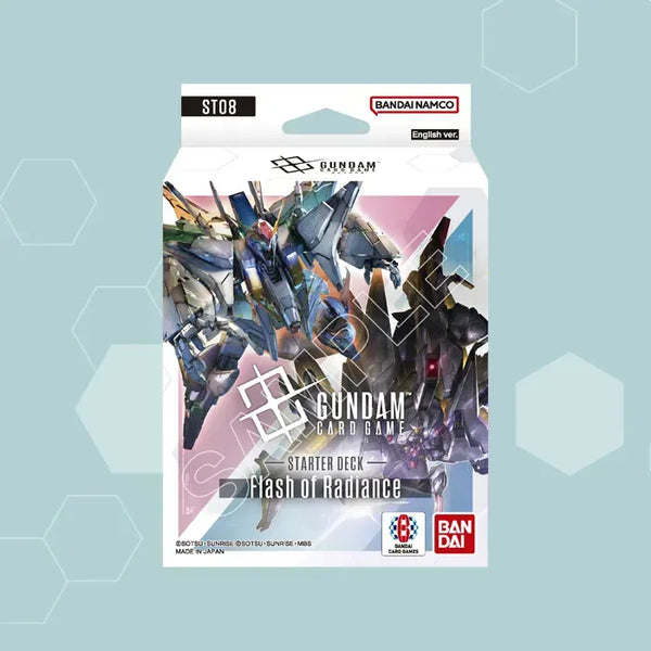 Gundam Card Game: Starter Deck [ST08] Flash of Radiance – Gamers