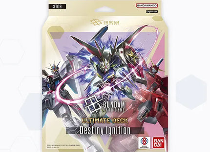 Gamers Guild AZ Gundam Card Game Gundam Card Game: [ST09] Ultimate Deck 01 - Destiny Ignition (Pre-Order) Southern Hobby