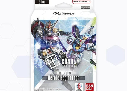 Gamers Guild AZ Gundam Card Game Gundam Card Game: Starter Deck [ST01] Heroic Beginnings (Pre-Order) GTS