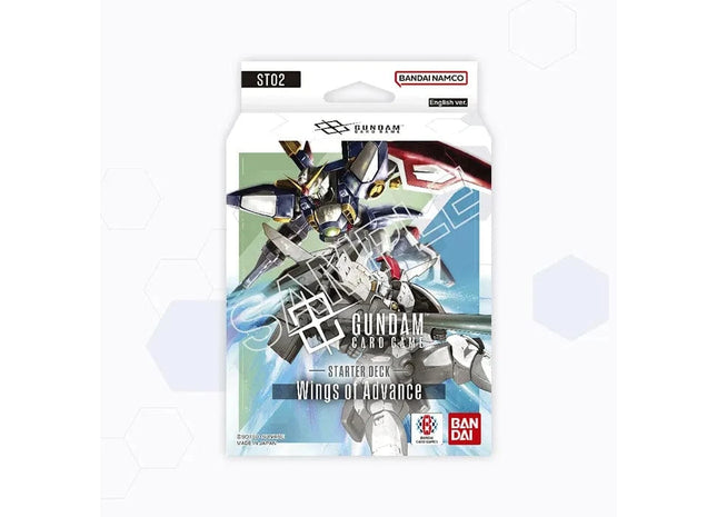 Gamers Guild AZ Gundam Card Game Gundam Card Game: Starter Deck [ST02] Wings Of Advance (Pre-Order) GTS