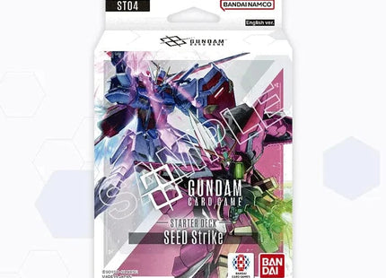 Gamers Guild AZ Gundam Card Game Gundam Card Game: Starter Deck [ST04] SEED Strike (Pre-Order) GTS