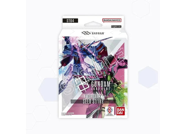 Gamers Guild AZ Gundam Card Game Gundam Card Game: Starter Deck [ST04] SEED Strike (Pre-Order) GTS