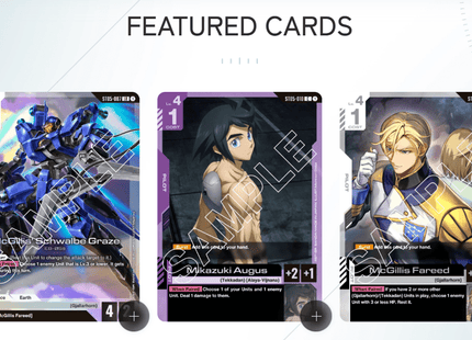 Gamers Guild AZ Gundam Card Game Gundam Card Game: Starter Deck [ST05] Iron Bloom Southern Hobby